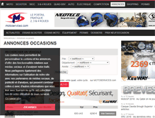 Tablet Screenshot of annonces-moto.motoservices.com